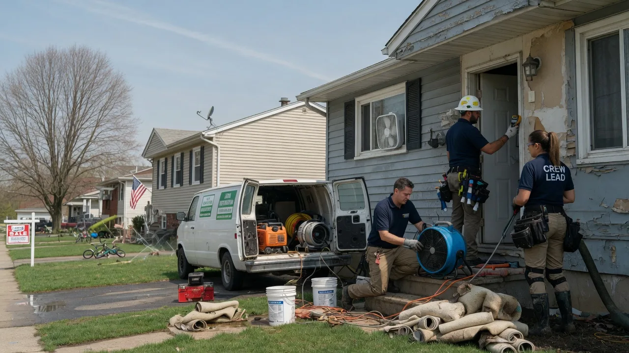 Flood Cleanup in Locke, NY near me